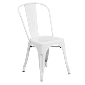 Indoor / Outdoor Stacking Chair - Snow