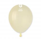 GEMAR Ivory 5" Balloon - 100 Pieces