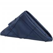 Pintuck Taffeta Napkins - Navy Blue