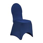 200 GSM Grade A Quality Spandex (Lycra) Banquet & Wedding Chair Cover By Eastern Mills in Navy Blue Color