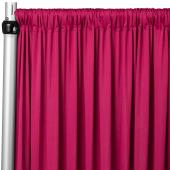 Spandex 4-way Stretch Backdrop Drape Curtain 16ft H x 60" W - Fuchsia