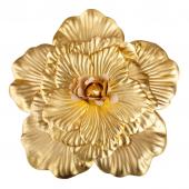 16" Foam Wedding Flower for Wall Decor, Backdrops and More - Gold