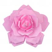 20" Foam LED Rose for Wall Decor, Backdrops and More - Pink