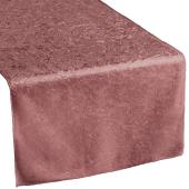 Velvet Table Runner - Dark Dusty Rose/Mauve