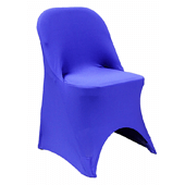 200 GSM Grade A Quality Folding Chair Cover By Eastern Mills - Spandex/Lycra - Royal Blue