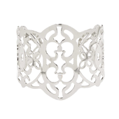 OASIS Atlantic Filigree Cuff Wristlets - SILVER