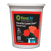 OASIS Floralife CRYSTAL CLEAR® Flower Food 300 - Powder - 10 oz.