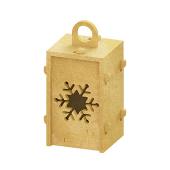 Collapsible Wood Lantern - Snowflake