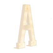 Wood Marquee Letter "A"