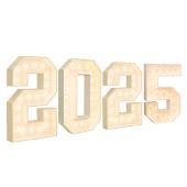 Wood Marquee - BOLD Font - "2025" - 4ft Tall