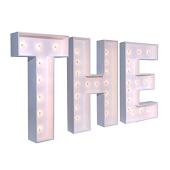 Wood Marquee - BOLD Font - "THE" - 4ft Tall