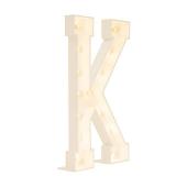 Wood Marquee Letter "K"