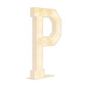 Wood Marquee Letter "P"