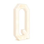 Wood Marquee Letter "Q"