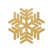 Wood Snowflake - Style C