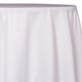 White - Polyester " Tropical Wide " Tablecloth - Many Size Options
