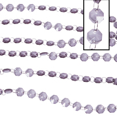 DecoStar™ Smoke 30ft. Acrylic Crystal Beaded Garland (CUSTOMER FAVORITE!)