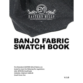 Banjo Fabric Swatch Book by Eastern Mills - All Banjo Products