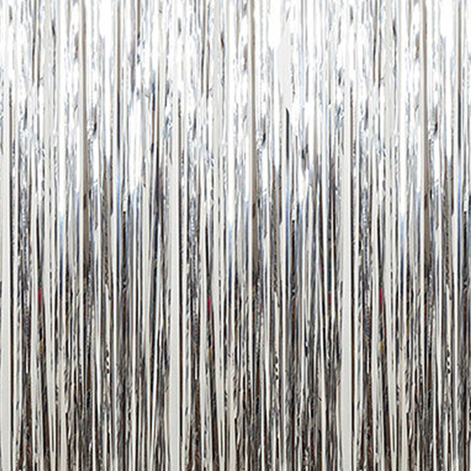 Silver Fringe Curtain