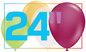 24\" Tuftex Balloons