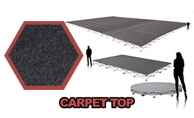 Carpet Top Platform & Riser Sets