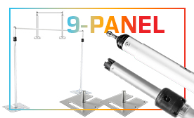 Versatop™ 2.0® 9-Panel Kits (63-108 Feet Wide)