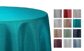Glitz Linen w/ Sparkle Broad Tablecloth