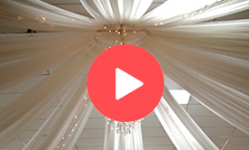 Ceiling and Tent Draping