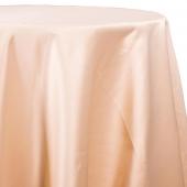 Champagne - Lamour Matte Satin "Satinessa" Tablecloth - Many Size Options