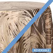 Copper - Stormy Tablecloths - DOUBLE-SIDED - MANY SIZE OPTIONS