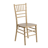 EnvyChair™ Elegant Wood Chiavari Chair - Gold