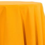 Gold - Spun Polyester “Feels Like Cotton” Tablecloth - Many Size Options