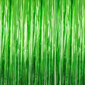 Moss Green - Metallic Fringe Curtain - Many Size Options