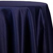 Navy Blue - Lamour Matte Satin "Satinessa" Tablecloth - Many Size Options