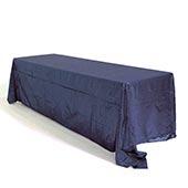 Rectangle 90" X 156" Sequin Tablecloth by Eastern Mills - Premium  Quality - Navy Blue