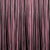 Pink - Plastic Wet Look Fringe Curtain - Many Size Options