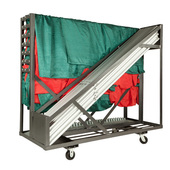 Pipe & Drape "Party Cart" - Holds 280 linear feet of Pipe, Bases, Drape & Crossbars