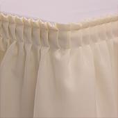 Table skirt -17' x 29" Poly Premier - Many Color options