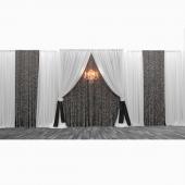 Premium Mixed Custom 3 Panel Backdrop - Height: 6-14ft