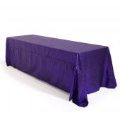 Rectangle 90" X 156" Sequin Tablecloth by Eastern Mills - Premium  Quality - Purple