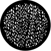 Rice Pattern - Stock Gobo for Gobo Light Projectors - Choose your size!