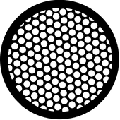 Holes - Stock Gobo for Gobo Light Projectors - Choose your size!