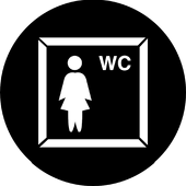 Womens WC - Stock Gobo for Gobo Light Projectors - Choose your size!