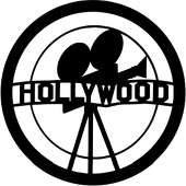 Hollywood - Stock Gobo for Gobo Light Projectors - Choose your size!