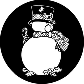Frosty - Stock Gobo for Gobo Light Projectors - Choose your size!