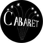 Cabaret 2 - Stock Gobo for Gobo Light Projectors - Choose your size!
