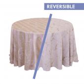 Rose Gold - Limestone Designer Tablecloths by Eastern Mills - Many Size Options