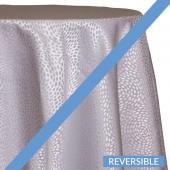 Silver - Droplets Designer Tablecloths by Eastern Mills - Many Size Options