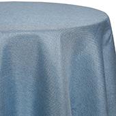 Sky - Designer Glitz Linen Broad Tablecloth by Eastern Mills - Many Size Options