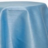 Sky Blue - Shantung Satin “Capri” Tablecloth - Many Size Options